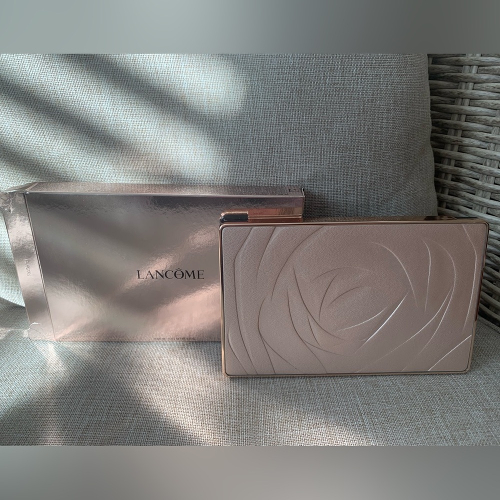 NEW Lancôme Palette Rose Gold 12 Shadows 6x4 Case in Original Box - Picture 2 of 11